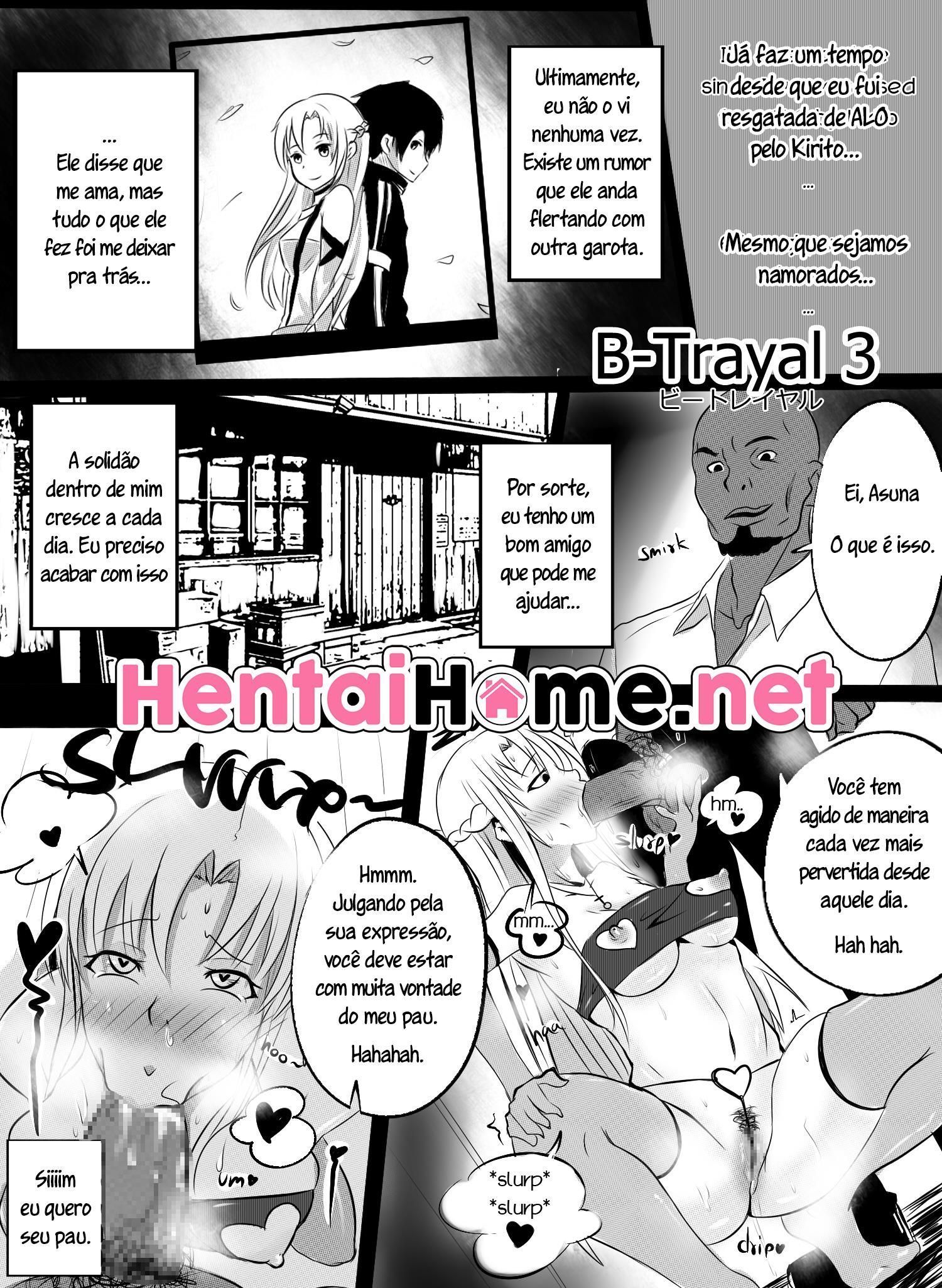 Asuna Hentai - Sword art online hentai: Asuna traindo com um negao - Hentai Brasileiro