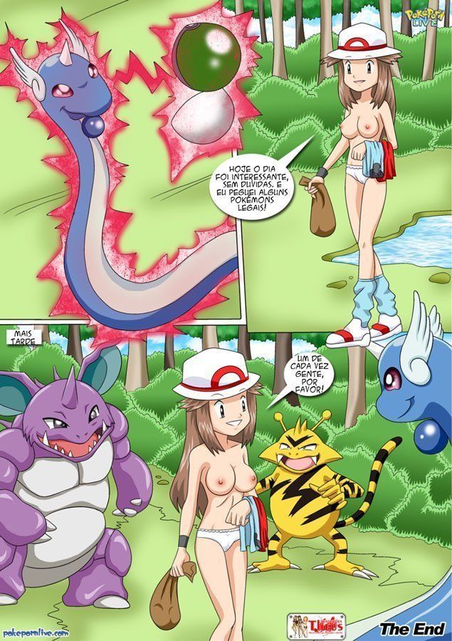 Pokémon hentai – Caçadora Fodida no safari