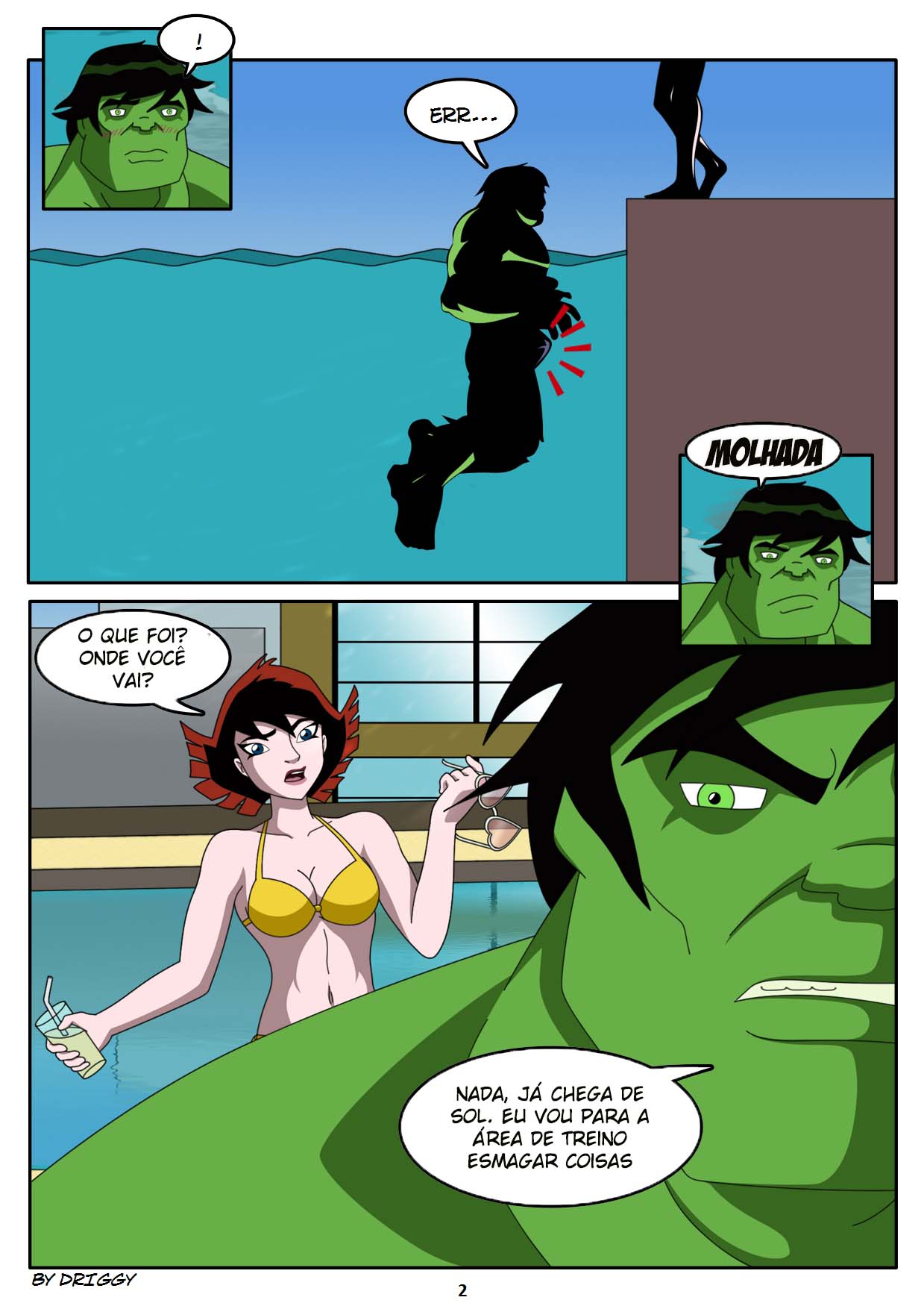 Hentaihome – Avengers a comic – liberando o estresse (3)