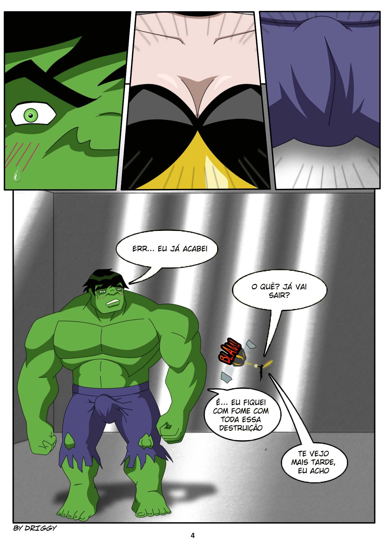 Hentaihome – Avengers a comic – liberando o estresse (5)