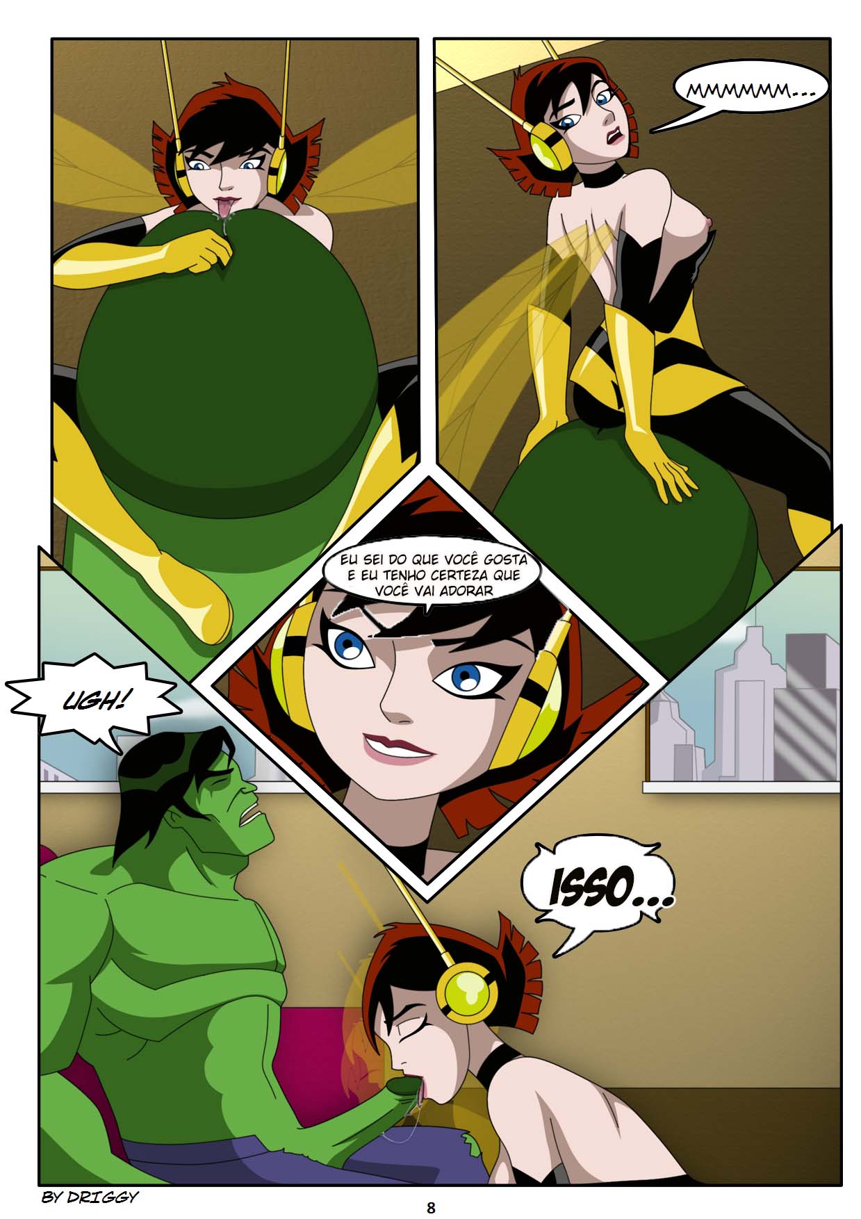 Hentaihome – Avengers a comic – liberando o estresse (9)