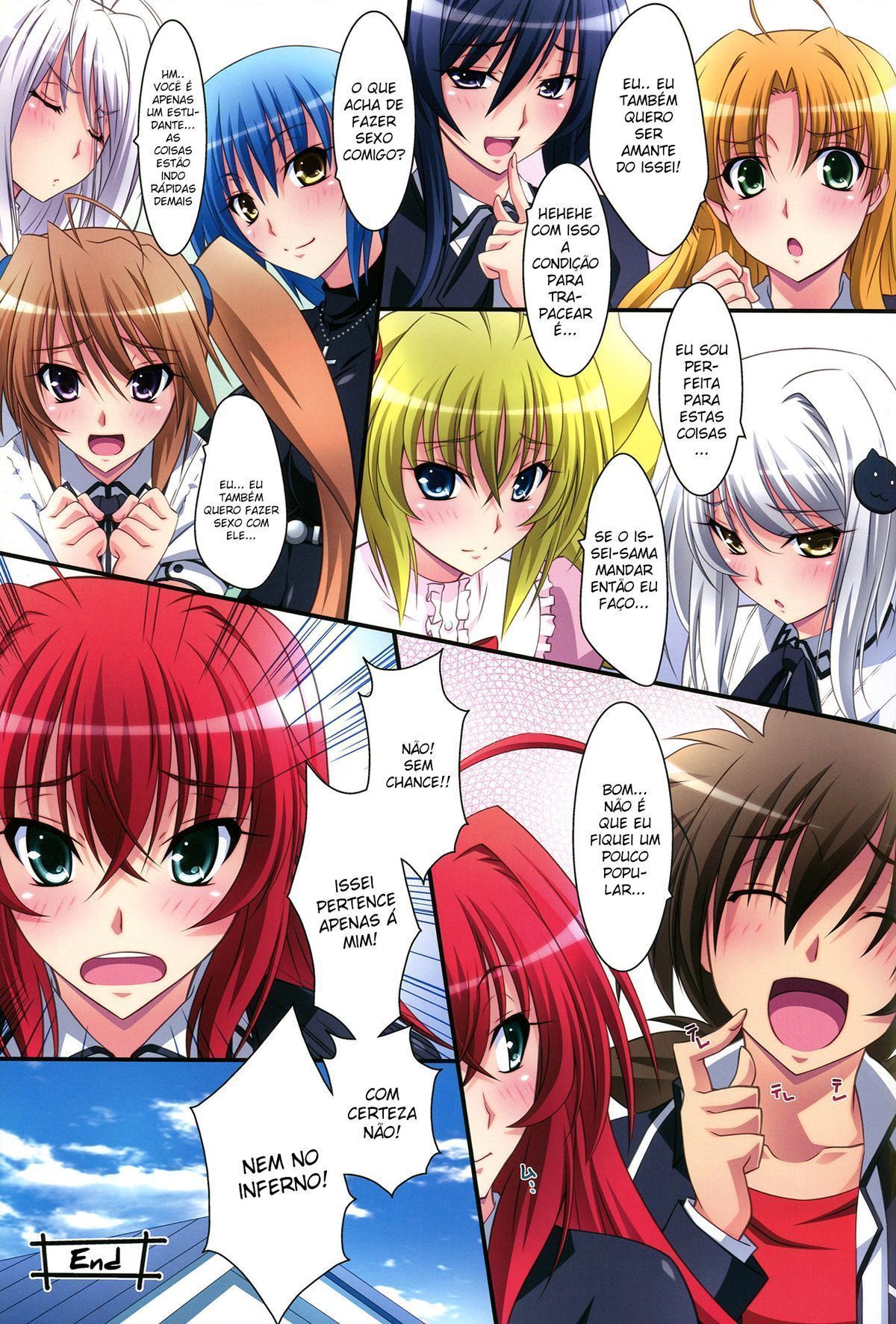 Hentaihome – High School DxD I love Rias (28)