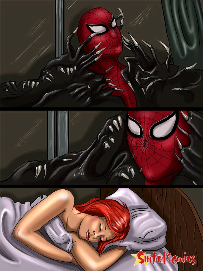 Hentaihome – Homen aranha – Venon estuprando Mary Jane (2)