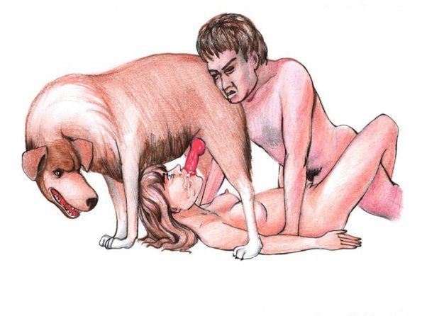 Hentaihome – Imagens de mulheres fodendo com cachorros (10)