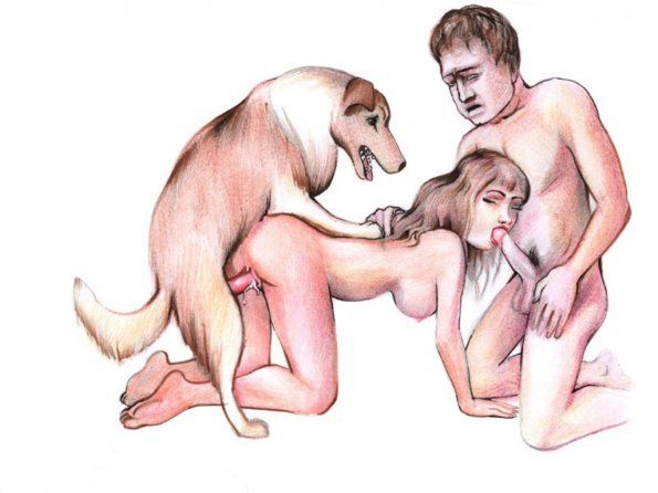 Hentaihome – Imagens de mulheres fodendo com cachorros (11)