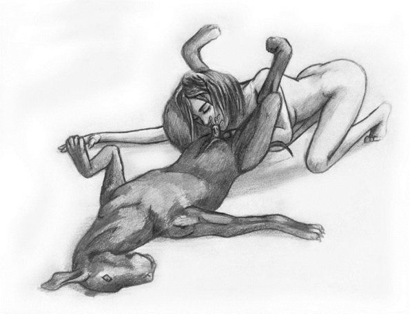Hentaihome – Imagens de mulheres fodendo com cachorros (25)