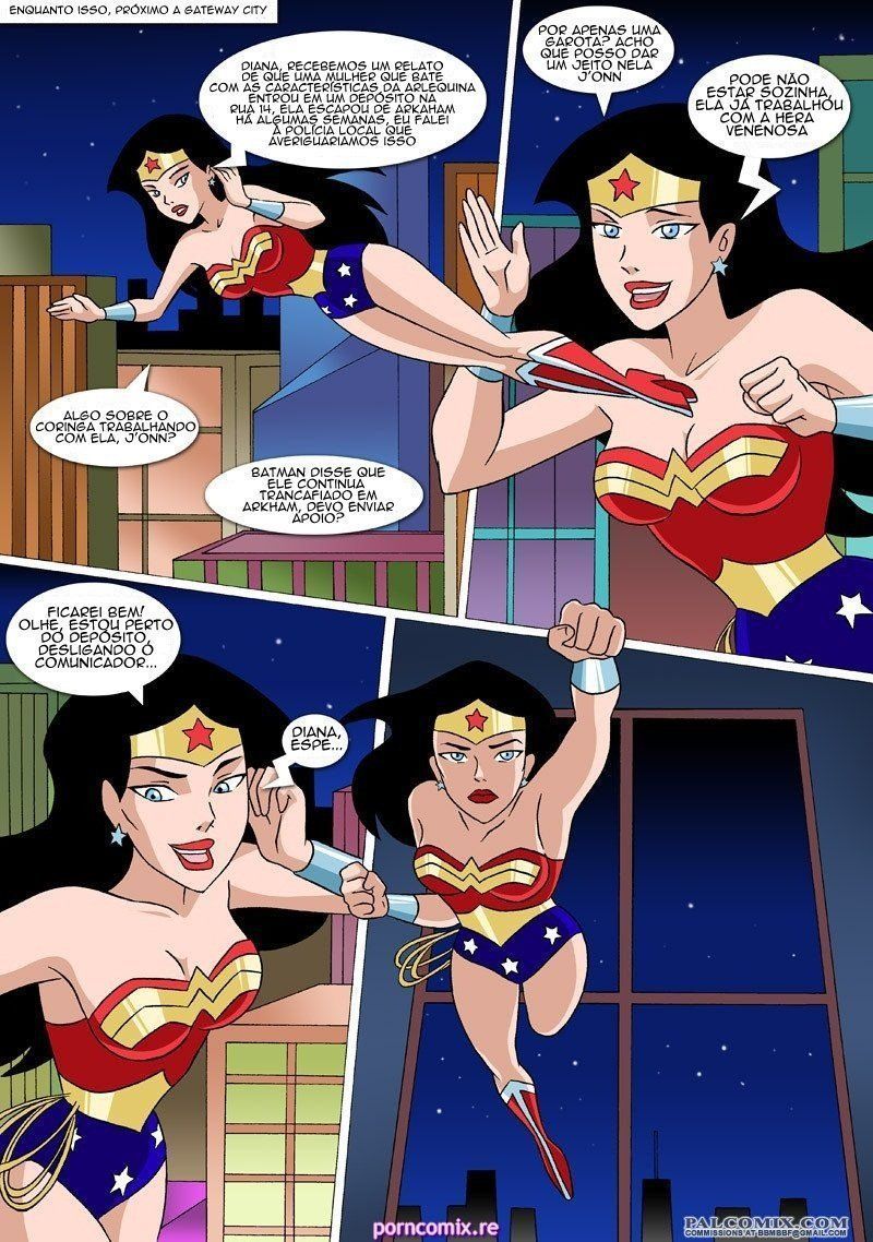 Hentaihome – Justice League Princess – Orgias lésbicas com heroinas da liga justiça (3)