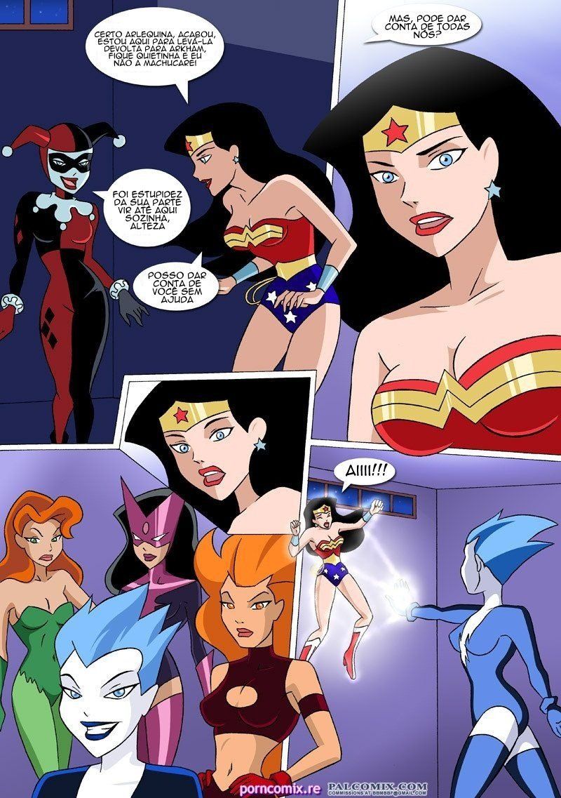 Hentaihome – Justice League Princess – Orgias lésbicas com heroinas da liga justiça (4)