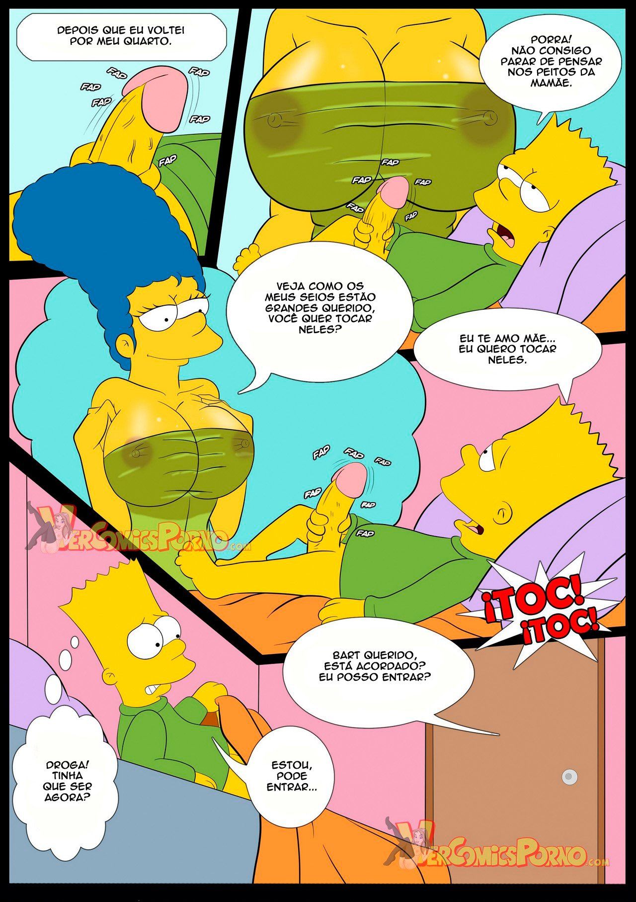 Hentaihome – Os Simpsons – Comendo minha Mãe (4)
