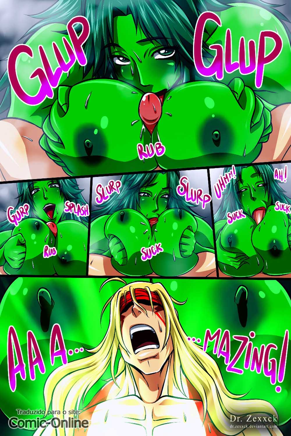 Hentaihome – She-Hulk a peituda – Heróis Pornô (8)