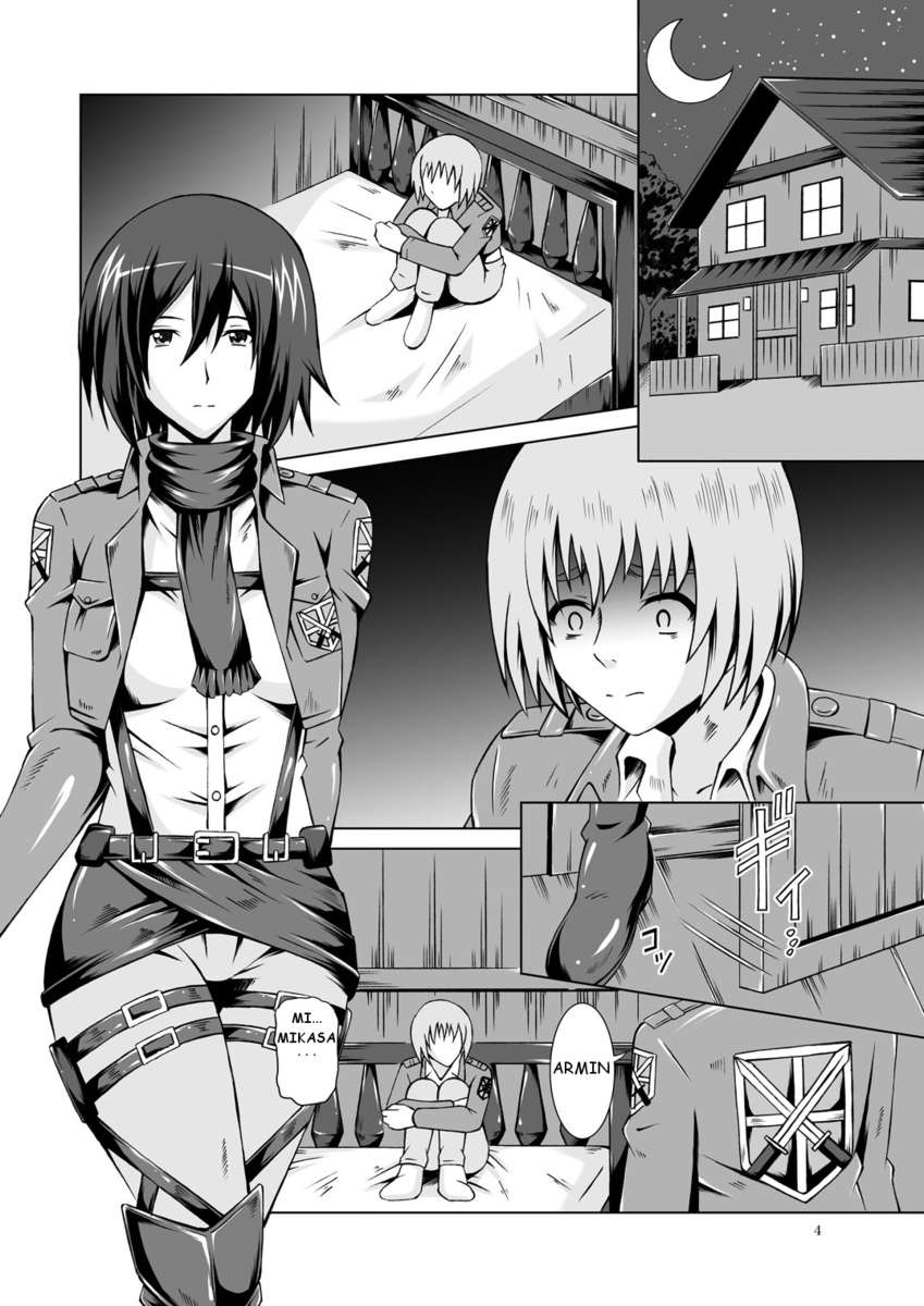 Hentaihome – Shingeki no kyojin – Kibou e no Shingeki – Sex with Mikasa (3)