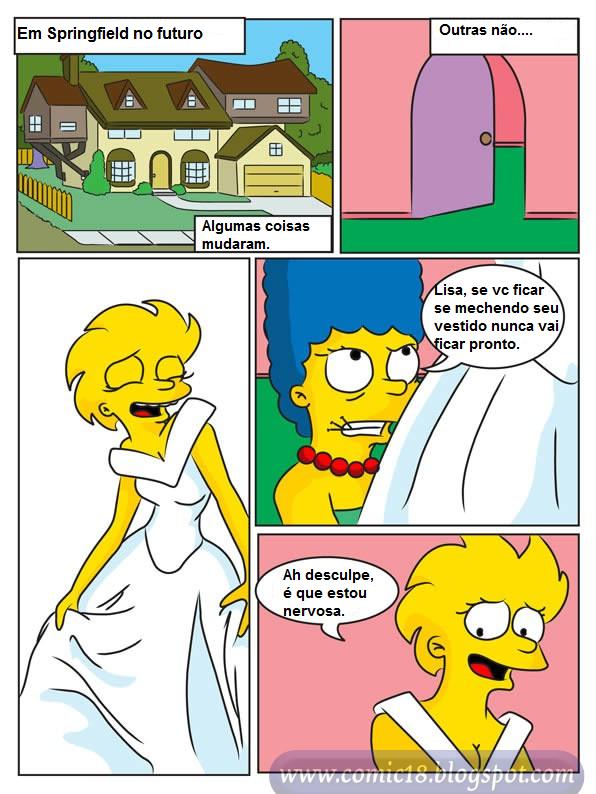 Hentaihome – Simpsons de sexo – O casamento de Liza (3)
