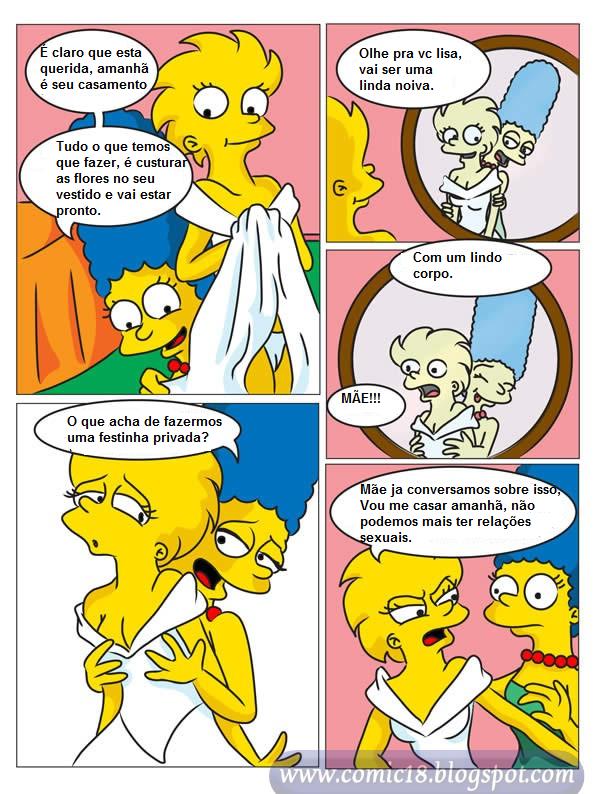 Hentaihome – Simpsons de sexo – O casamento de Liza (4)