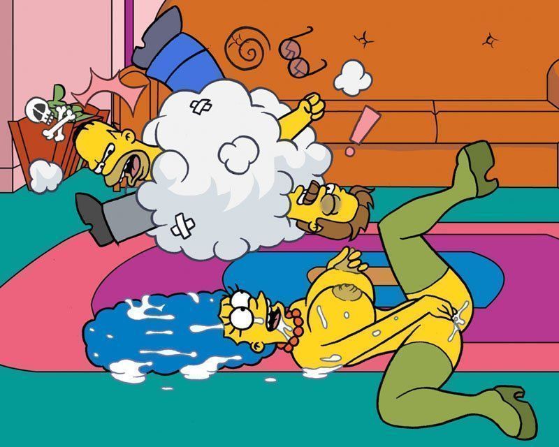 Simpsons sexo – Magge traindo home