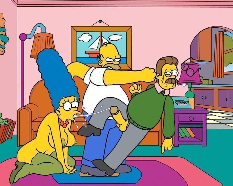 Hentaihome – Simpsons sexo – Magge traindo home (2)