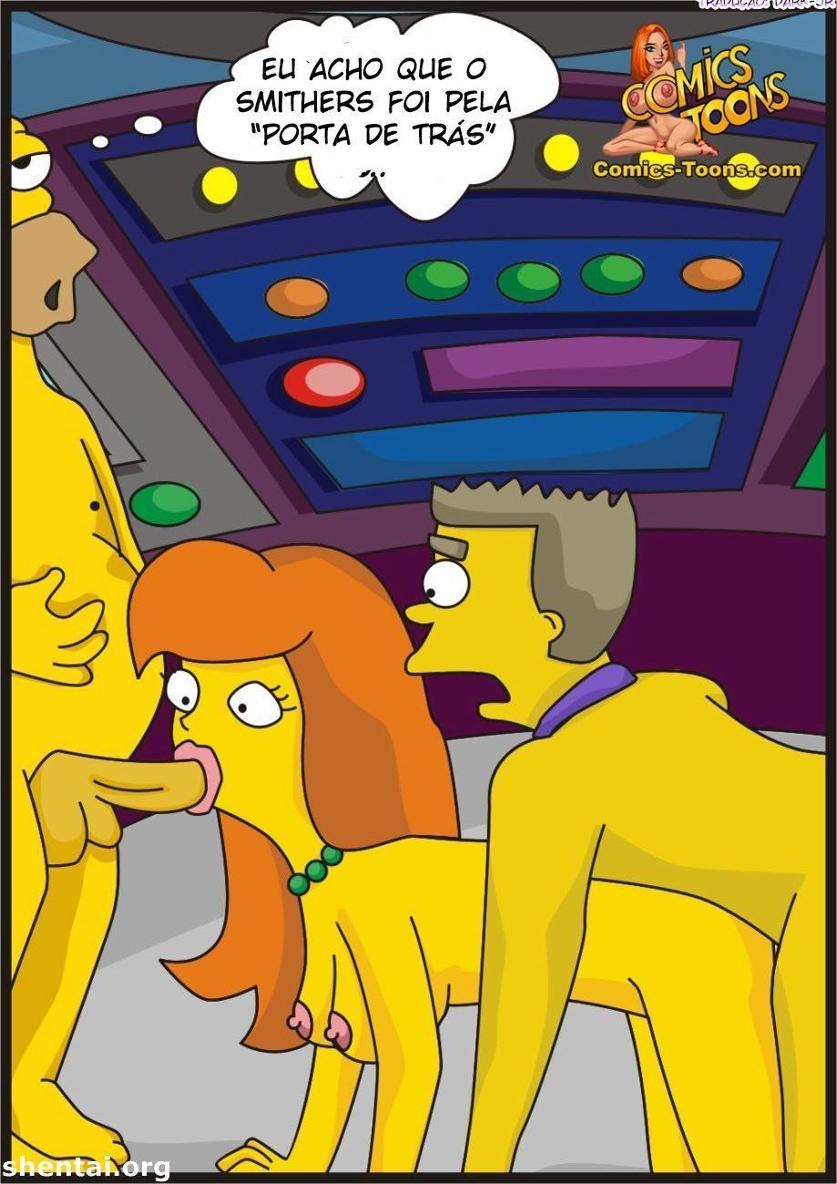 Hentaihome – Simpsons – Uma nova secretária (10)