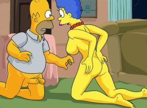 Os Simpsons – Homer quer fazer anal com Marge
