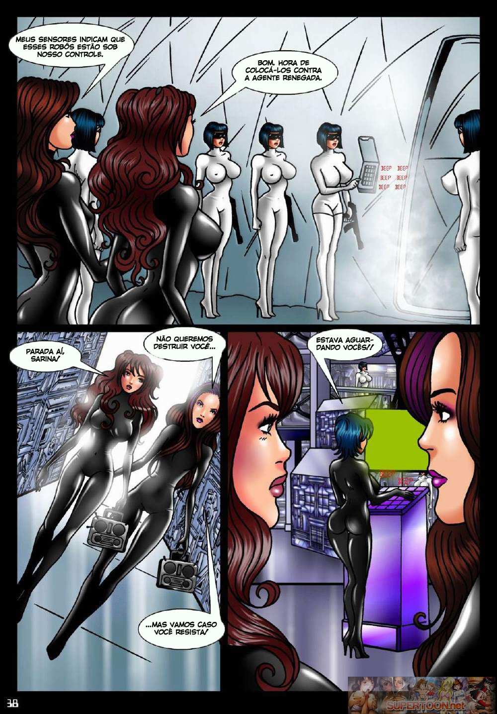 Robôs renegadas – Quadrinhos de sexo (1)