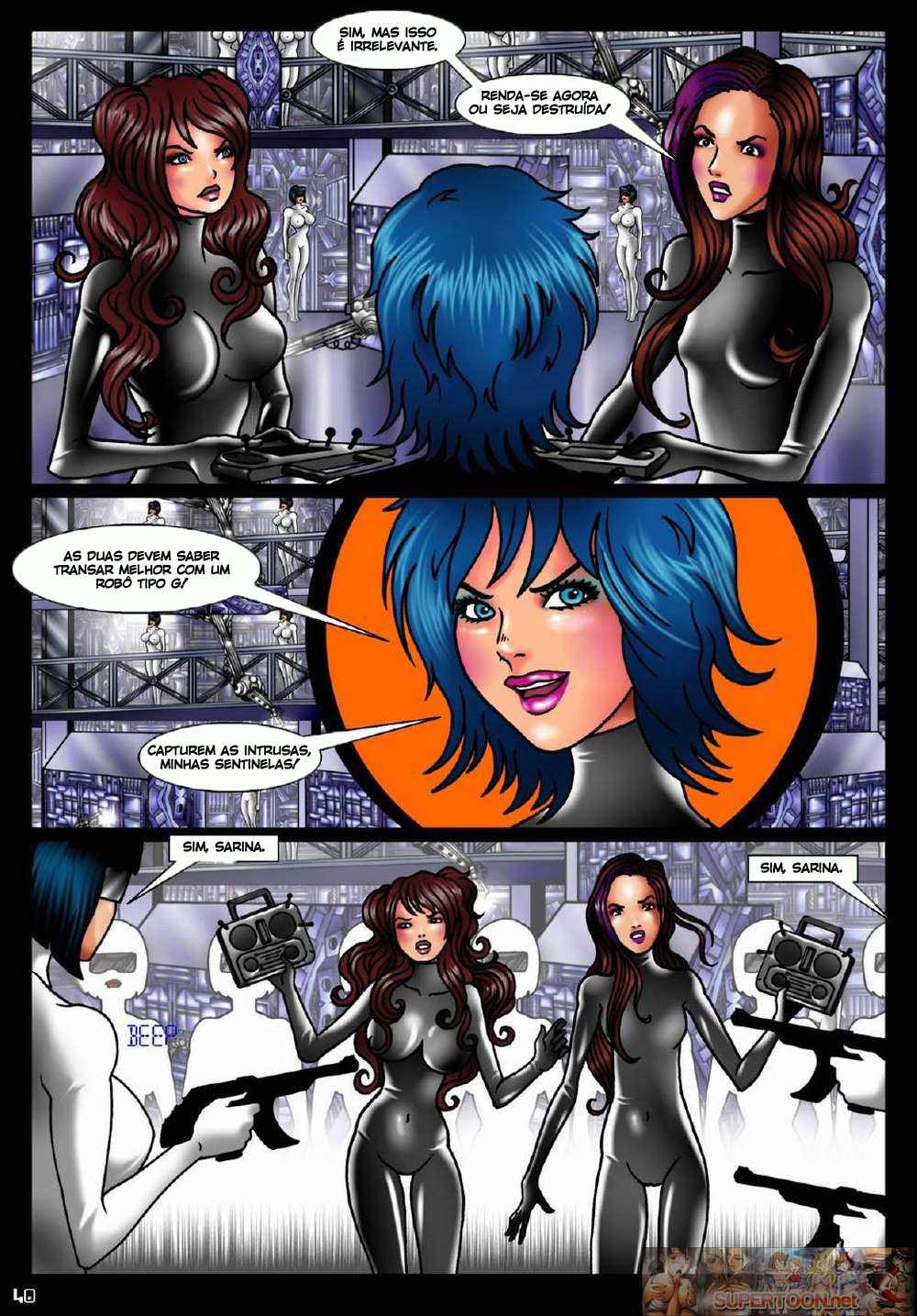 Robôs renegadas – Quadrinhos de sexo (3)
