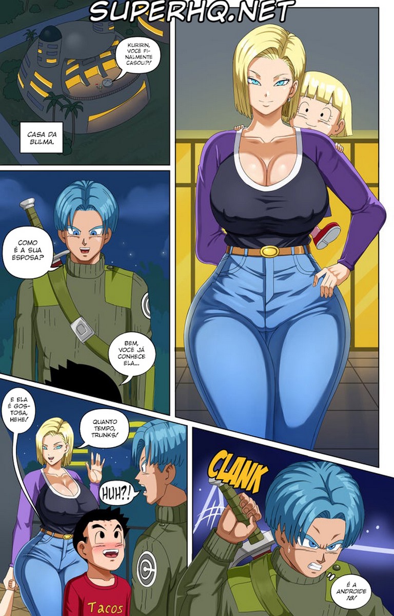 Android 18 and Trunks - 2