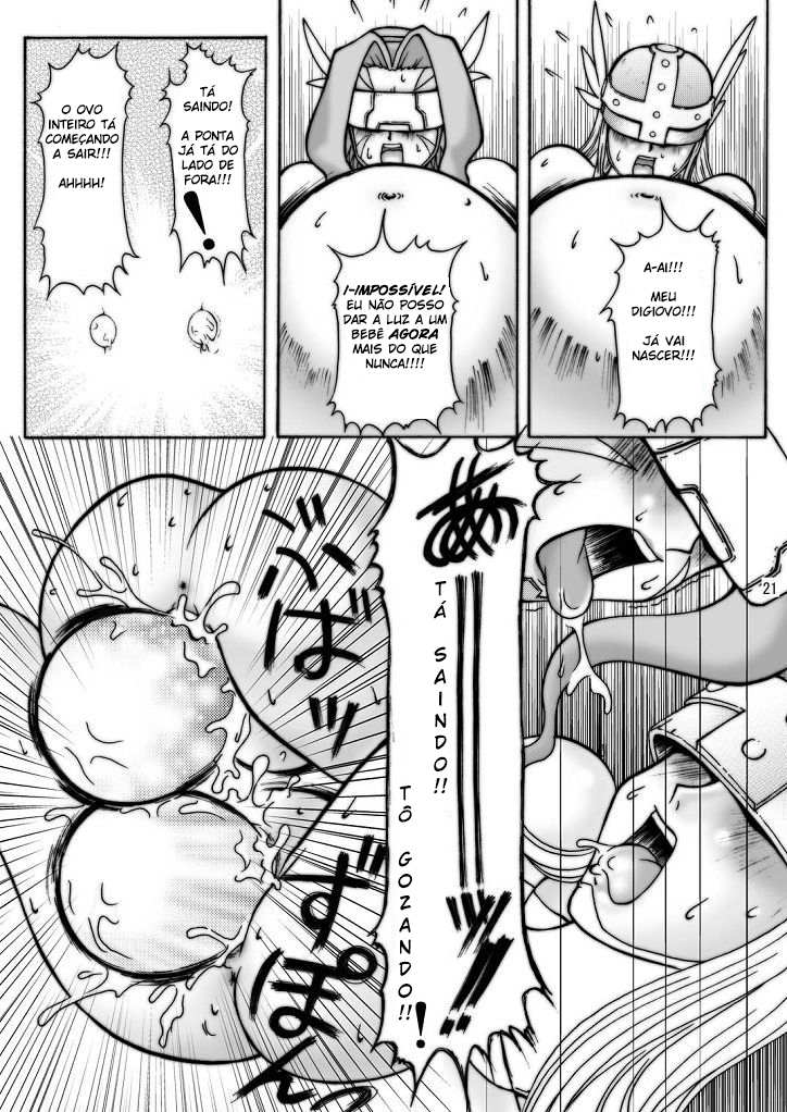 Batalha de evolução sexual Digimon (19)