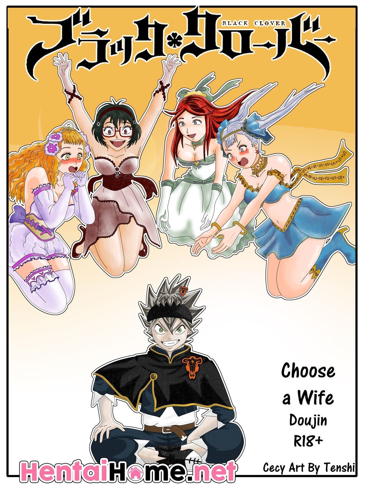 Black Clover Pornô Escolha uma esposa