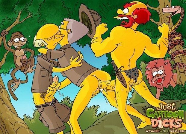 Cartoon gay dos Simpsons (12)