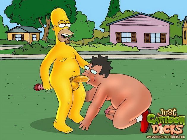 Cartoon gay dos Simpsons (14)