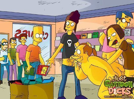 Cartoon gay dos Simpsons (5)
