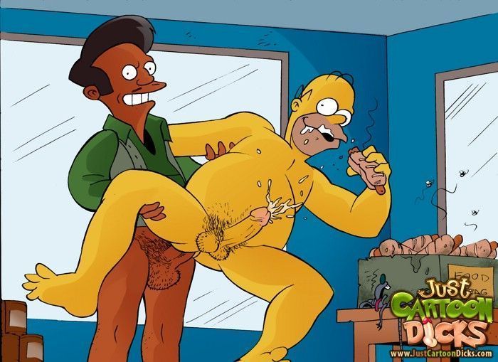 Cartoon gay dos Simpsons (7)