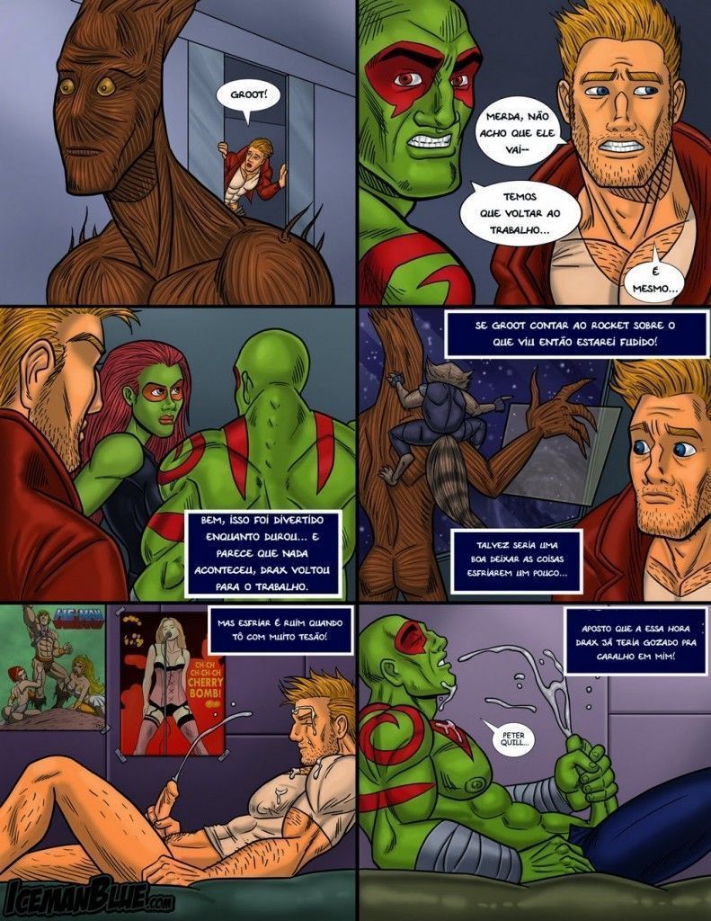 Cartoon Gay Guardiões das Galáxia (7)