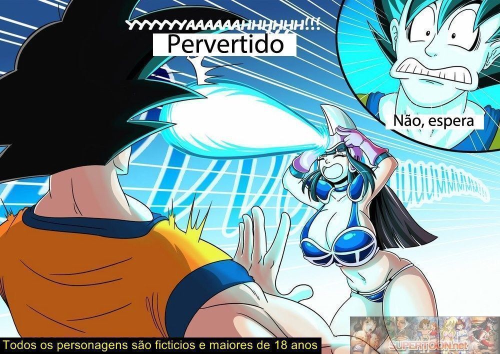 Chi Chi cai de boca no pauzão do Goku (10)