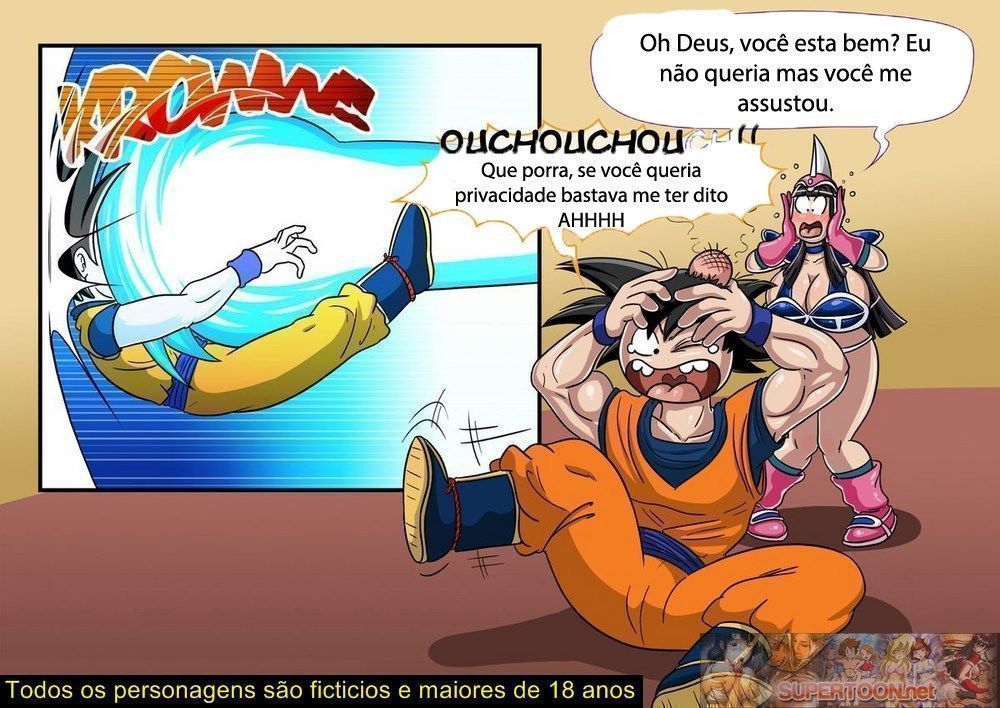Chi Chi cai de boca no pauzão do Goku (11)