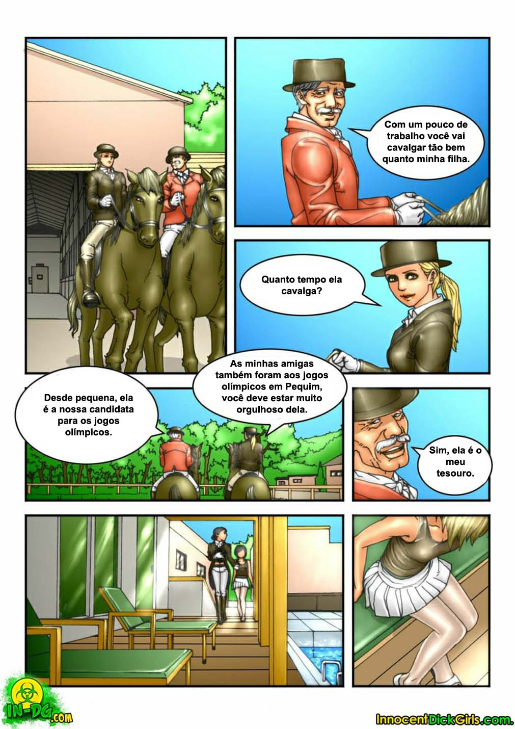 Christine na aula de equitação (4)