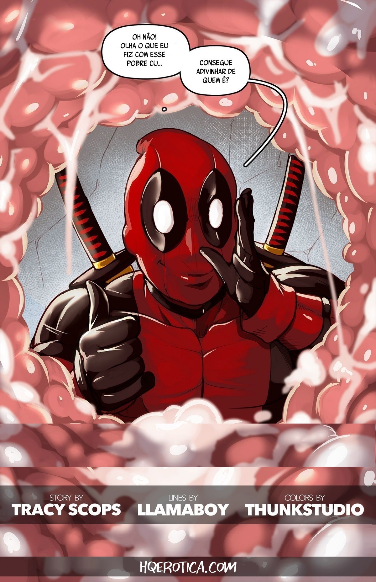 Deadpool Thinking with Portals - 3