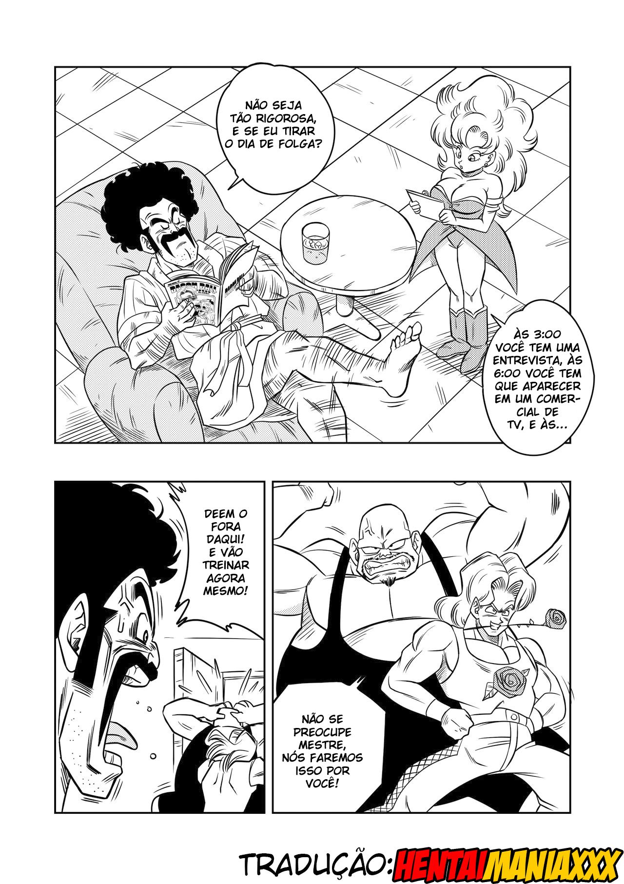 Dragon Ball Z – Treinamento Secreto do Mr. Satan (4)