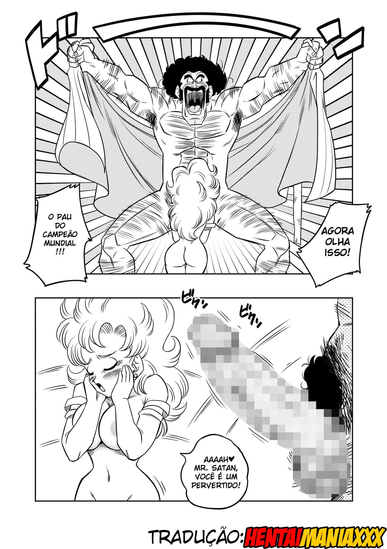 Dragon Ball Z – Treinamento Secreto do Mr. Satan (8)