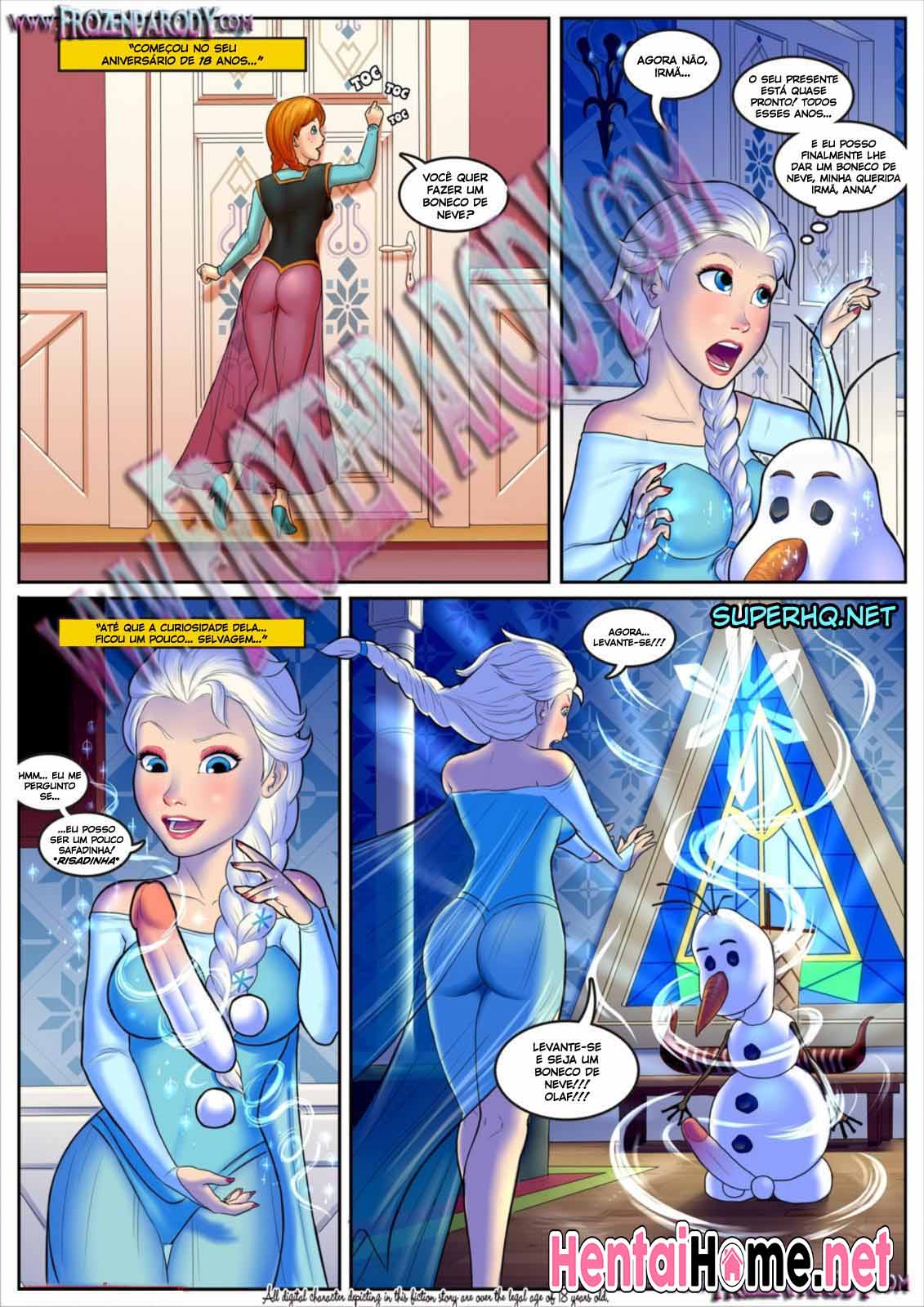Frozen O feitiço da ereção (3)