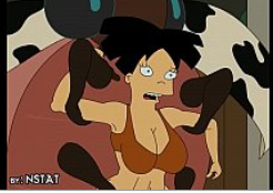 Futurama pornô – O estupro de Leela – Cartoon Adulto
