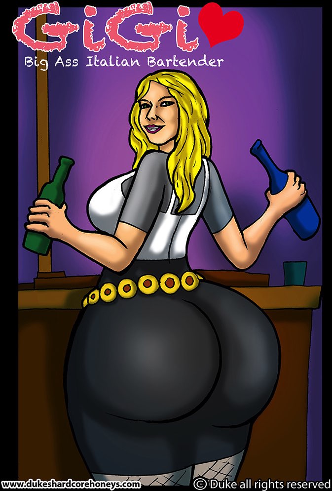 Gigi – Big Ass Italian Bartender – Volume 1 - 1