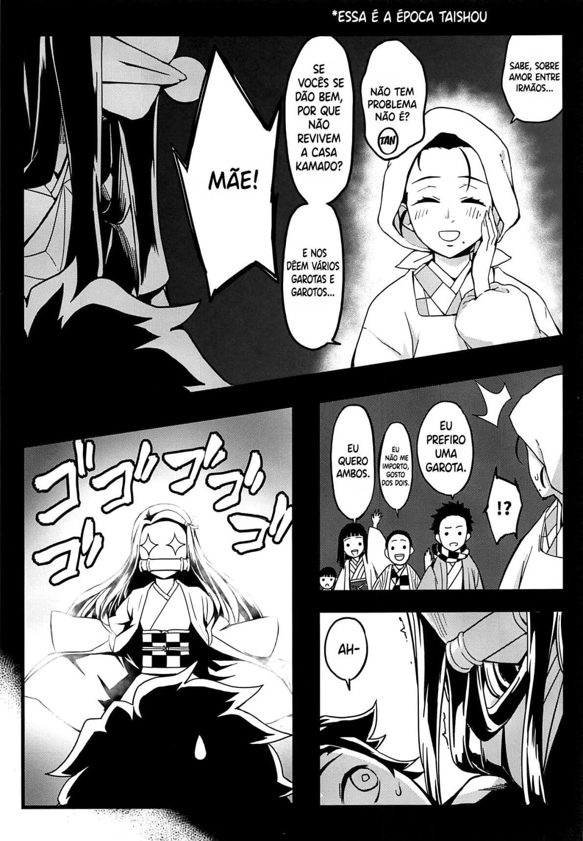 Gravidez da Irmã Demônio Nezuko (8)