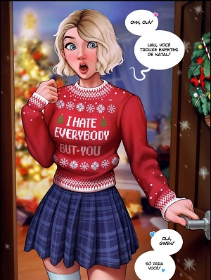 Gwen Celebrates Christmas