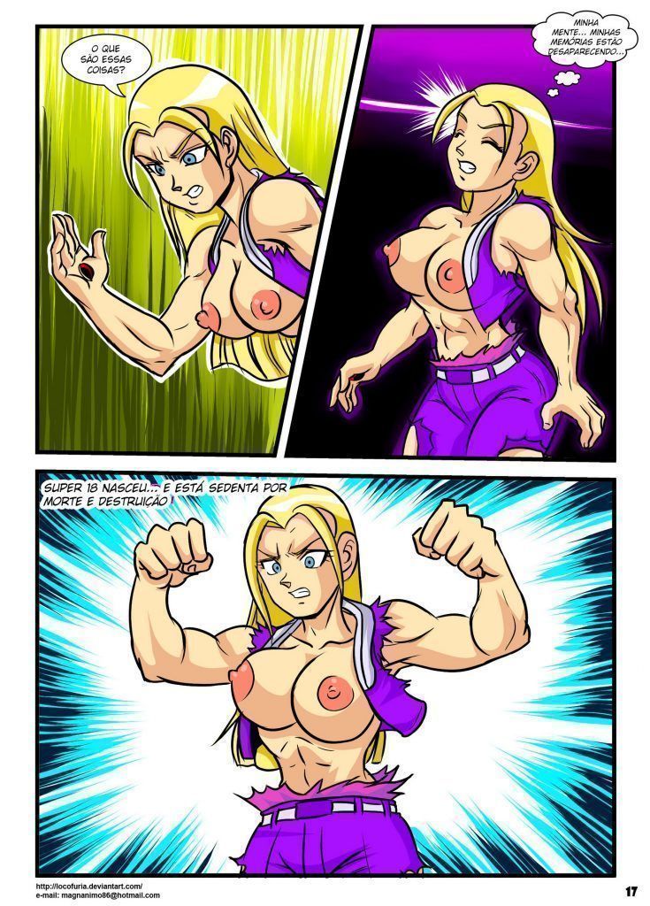Hentai lésbica androide 18  (17)