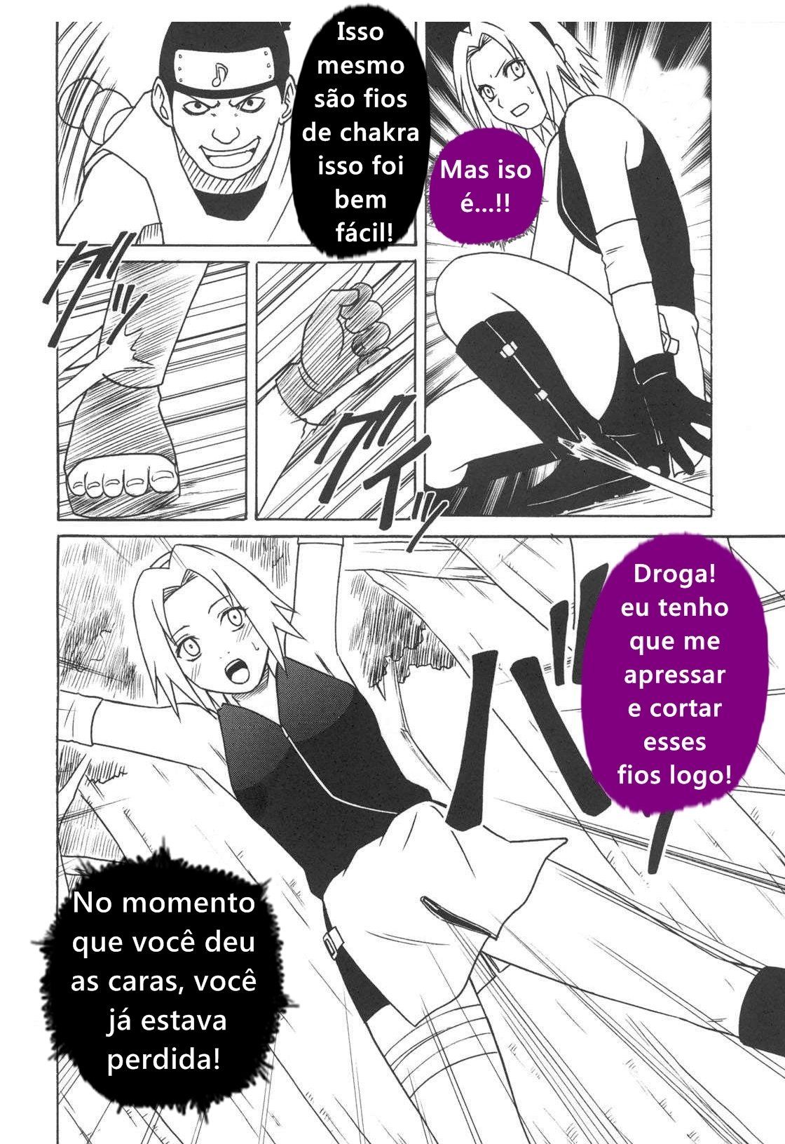 Hentaihome – Sakura na mão do inimigo – Naruto XXX (3)
