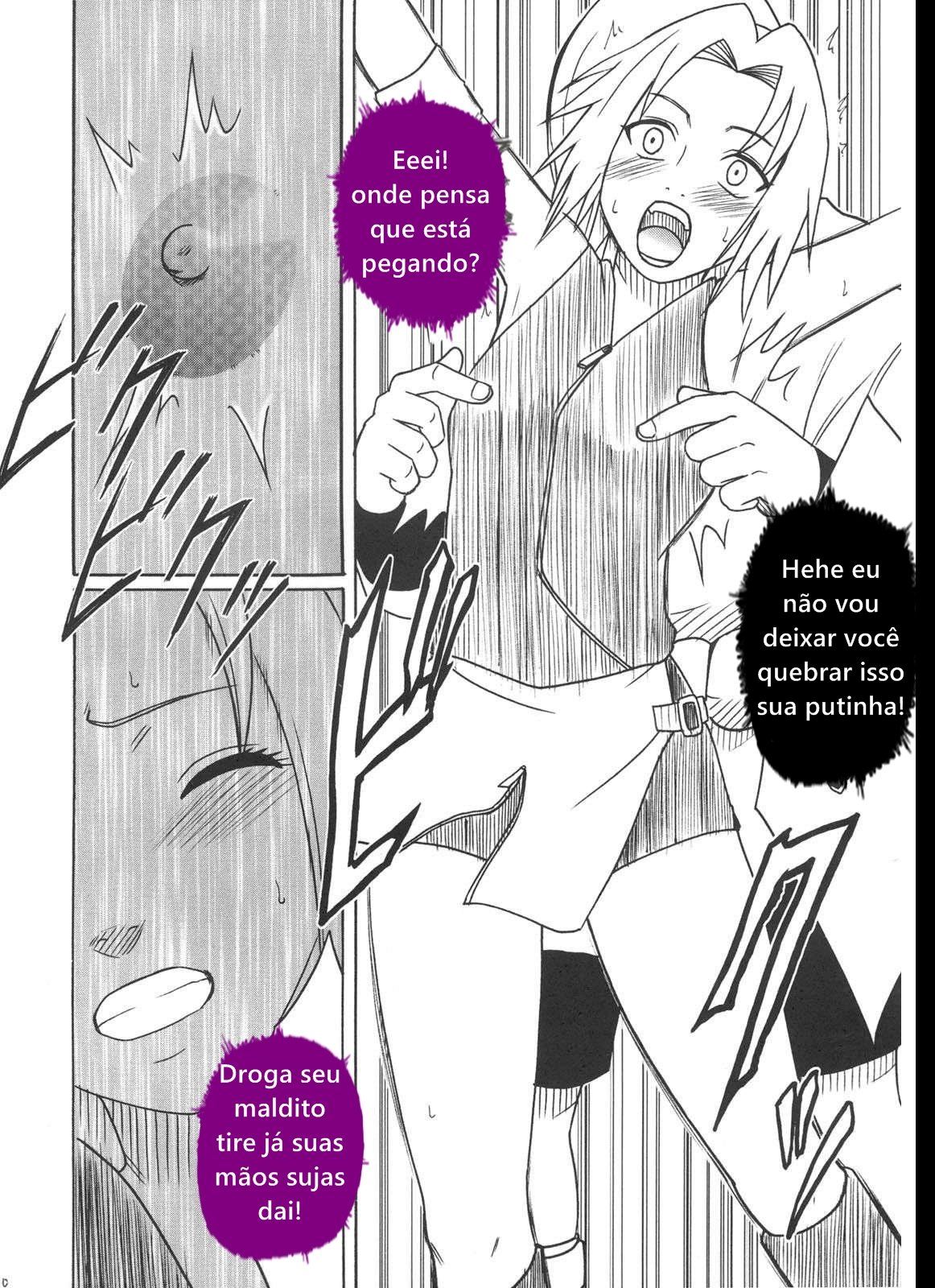 Hentaihome – Sakura na mão do inimigo – Naruto XXX (5)
