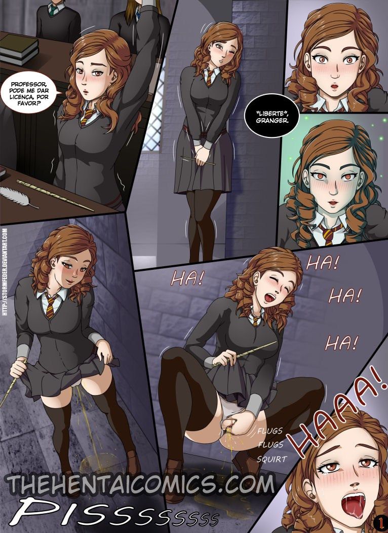 HQ de Sexo – Harry Potter – Hermine uma futanari (1)