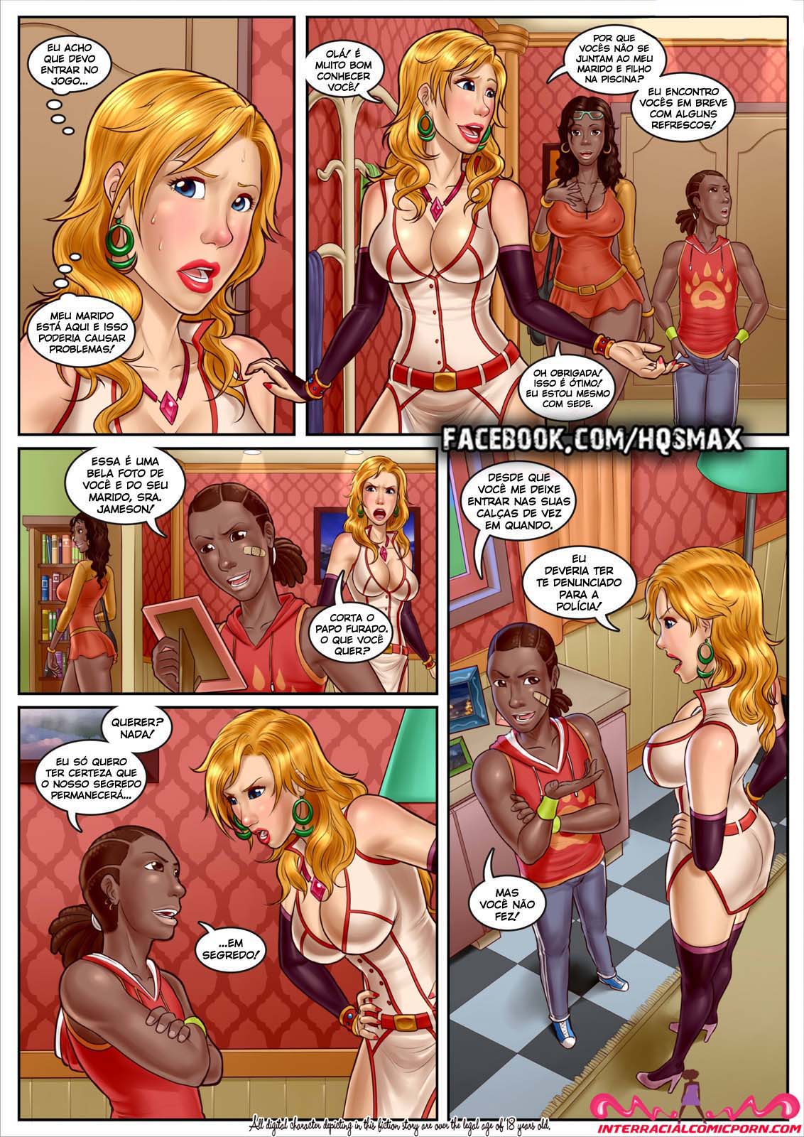 Interracial Comics Porn 19 - 3