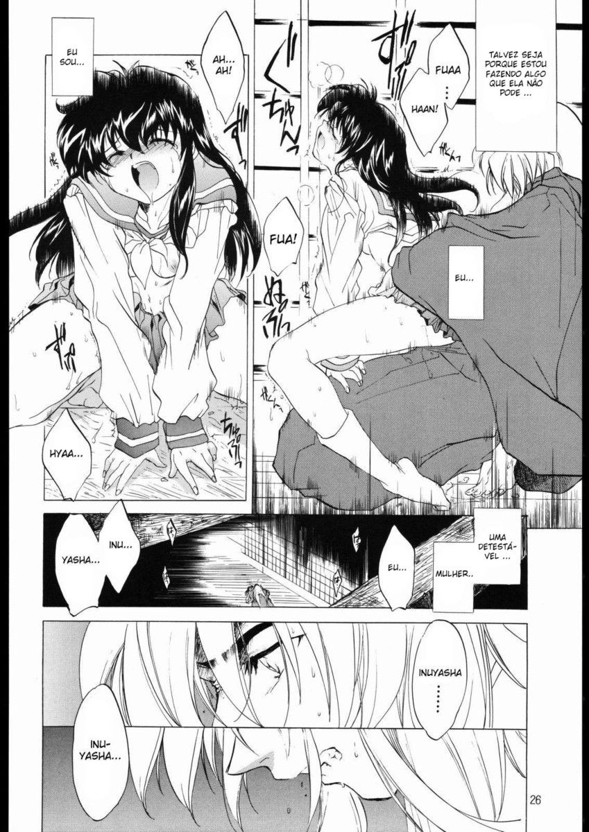 Inuyasha Hentai Conquistando o amor de um Yokai (25)