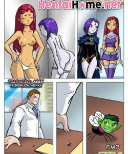 Jovens Titans HQ Pornô: Meninas no ginecologista