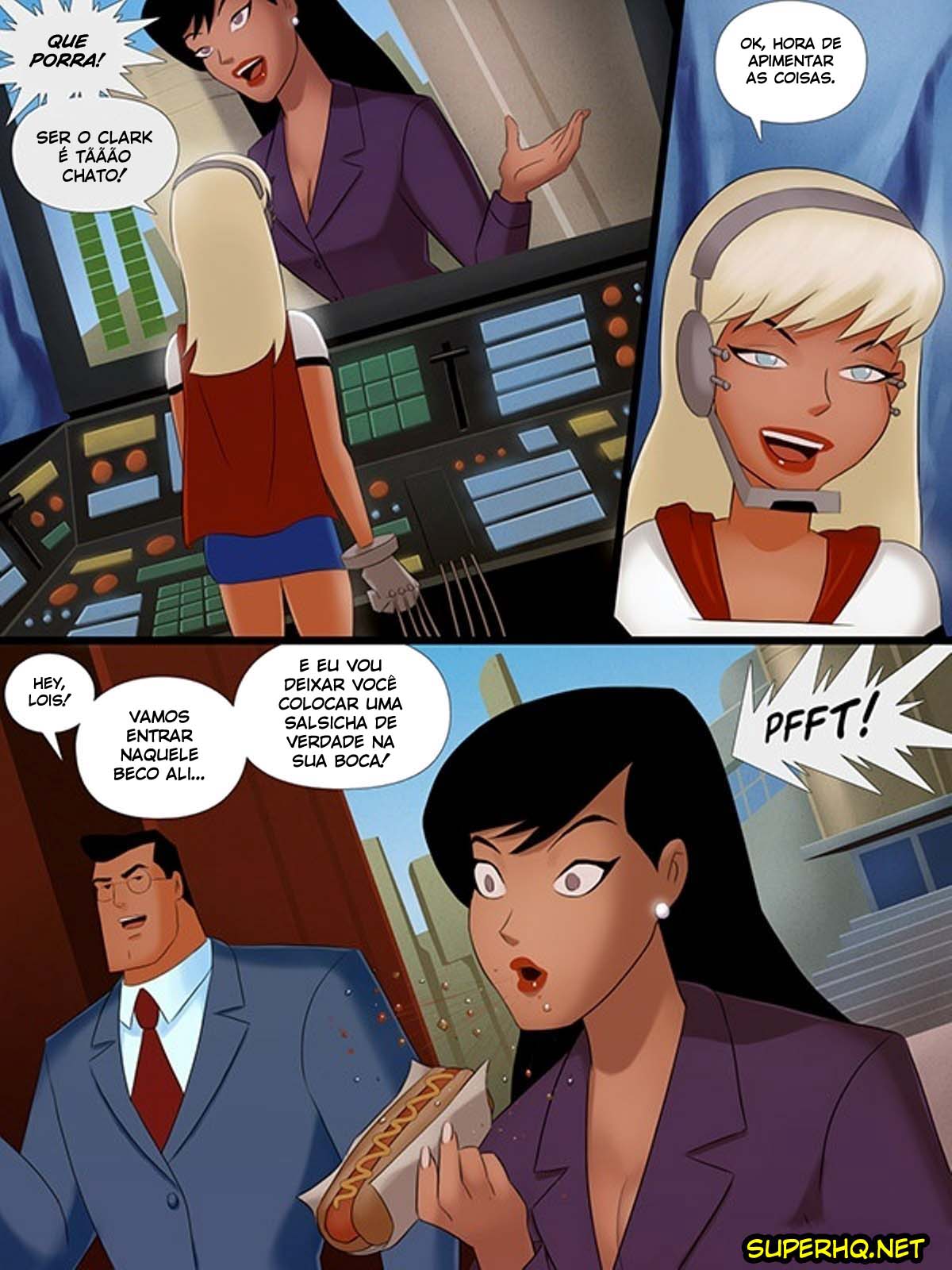 Lois Lane fode no beco escondido (2)